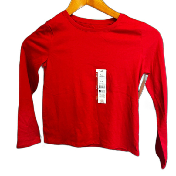 Wonder Nation Red Tee Kid Tough Fade Resistant Size 7/8 - Picture 2 of 8